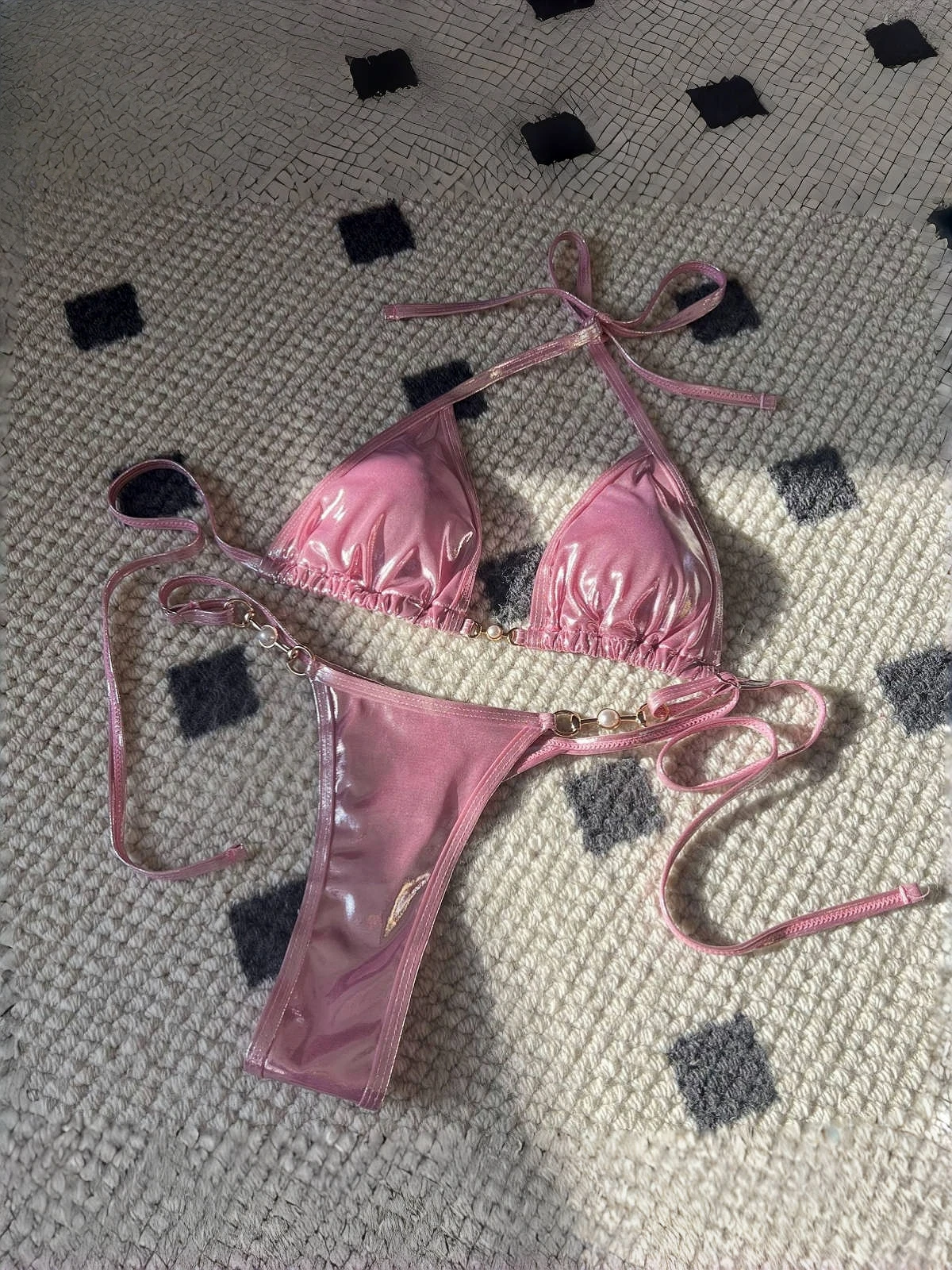 

Потрясающий женский купальник-бикини: сексуальный, элитный, для отпуска, для онсена, для пляжа, для термальных источников, для весеннего отдыха, для женщин