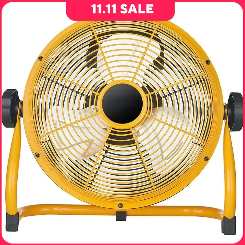 

Portable Fan, 6000mAh Battery Operated Fans with Metal Blade, 360 Vertical Tilt, 24 H Run Time, Desk Fan