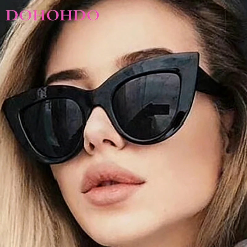 

Trendy Fashion Cat Eye Glasses Women Vintage Brand Designer Driving Shades Summer Traveling Shades Sunglasses Female UV400 Очки