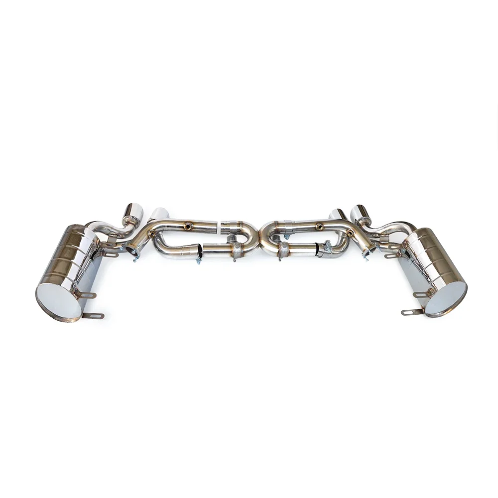 Racing Stainless Steel Cat Back Exhaust Pipe for  996 3.4 3.6 1997-2004 Exhaust System Sound Upgrade