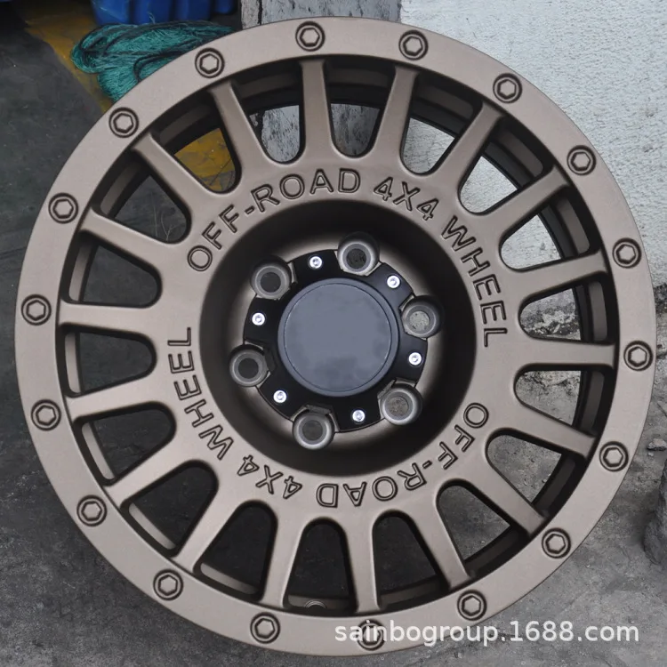 

Suitable for F611813 16 inch 17 inch 18 inch 6 * 139.7 Shengbo off-road car aluminum alloy wheels