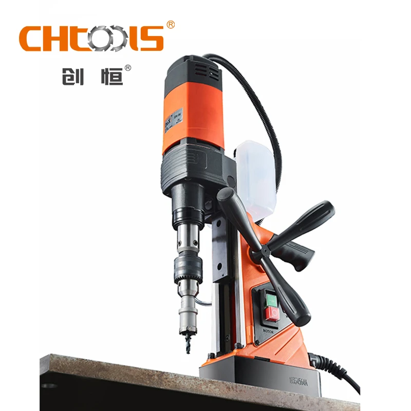 

Industrial DX-35 Electric Portable Small Magnetic Drill Press Variable Speed Power Drill 13mm Max Brushed OEM Customizable