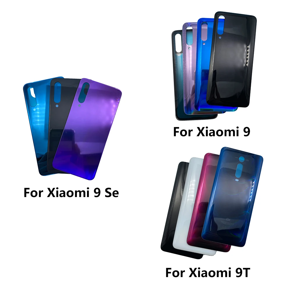 NEW Battery Back Cover Rear Door Replacement Housing Case With Adhesive For Xiaomi Mi 9 / 9T / 9 se / CC9 / CC9e