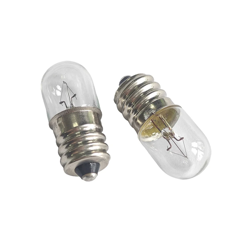 2PCS E12 DC 18V/24V/30V 2W Mini Light Bulb For Indicateor Lamp Instruments And Meters DIY Accessories Replace Mini Bulb New