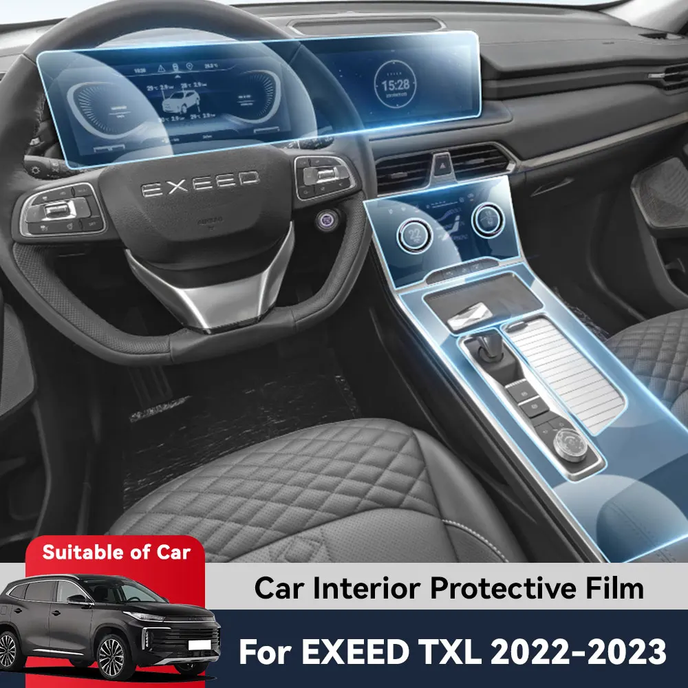 Auto Central Control Screen TPU Navigation Anti Scratch interior Protection Film GPS Navigation For EXEED TXL 2022-2023
