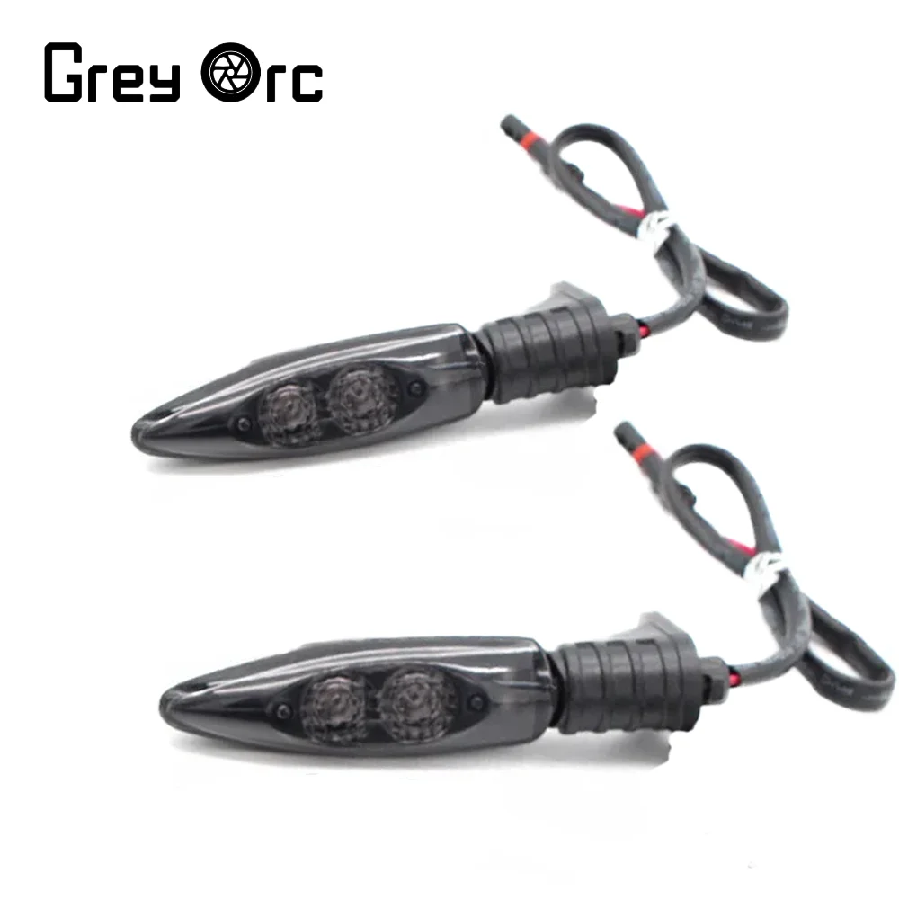 2 Wire Motorcycle LED Turn Signal Indicator For BMW K1300 R/S 2009-2014 S 1000 RR 2010-2016 HP4 2012-2016 C600 GT C650