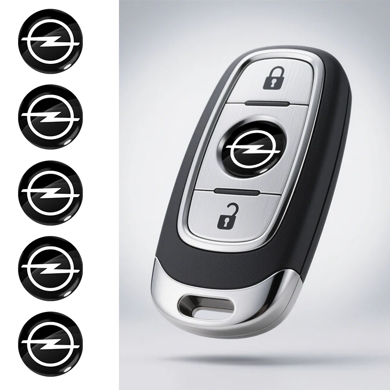 14mm New car remote key badge and key sticker For Opel insignia Astra H G J Antara vectra Vivaro corsa c d zafira b Car Styling