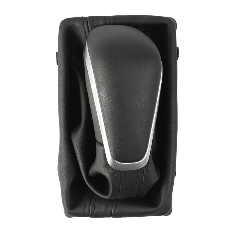 Super Sale Gear Shift Knob with Leather Boot New for Audi A7 A6 PASTYLE C7 2016 2017 2018 Flat Leather