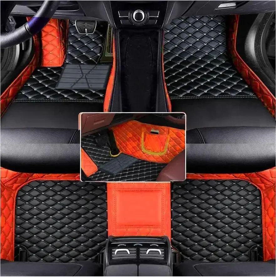 Full Set Customized Artificial Leather Car Floor Mat For BMW I3 2011 2012 2013 2014 2015 2016   Floor Mats for Cars