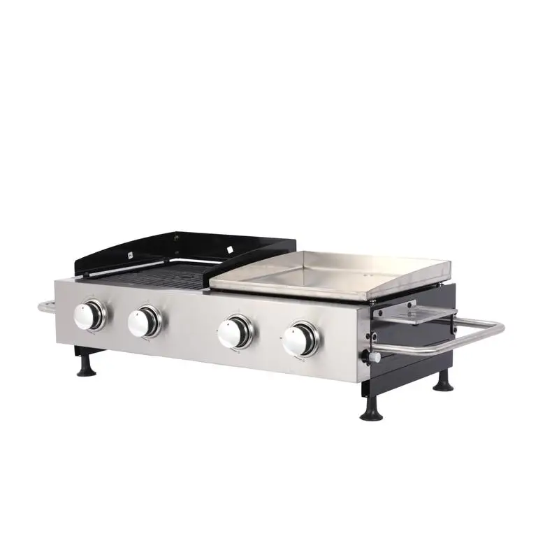 وحدة كومبو لشواية الغاز والبلانشا للطهي في الهواء الطلق #2