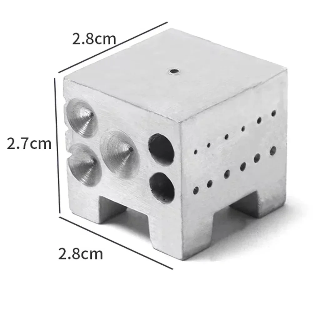 ساعة Dapping Block مربعة خفيفة الوزن، أداة مشبك متعددة الوظائف، أداة حصة الساعة لساعة المجوهرات