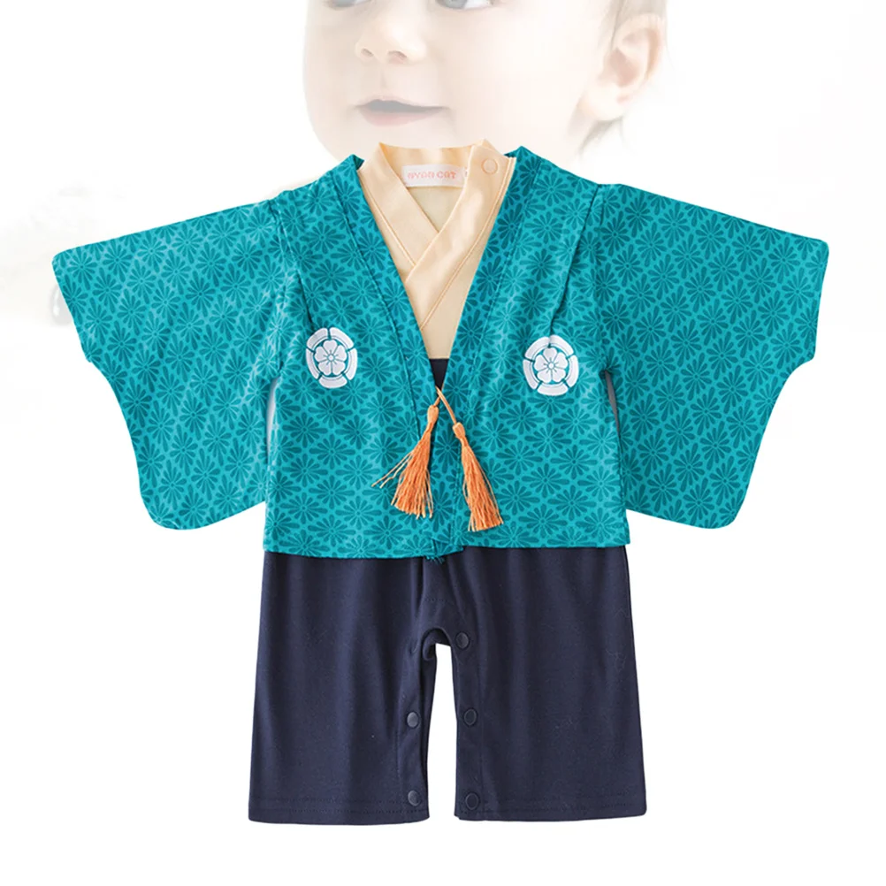 

18pcs Long Sleeve Baby Jumpsuit Cotton Kimono Romper For Infant Toddler Breathable Wearable Outfit Daily Play Birthday Party