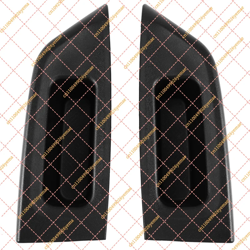 1 Pair Rear Door Armrest Upper Panel Trim, Auto Window Switch Bezel