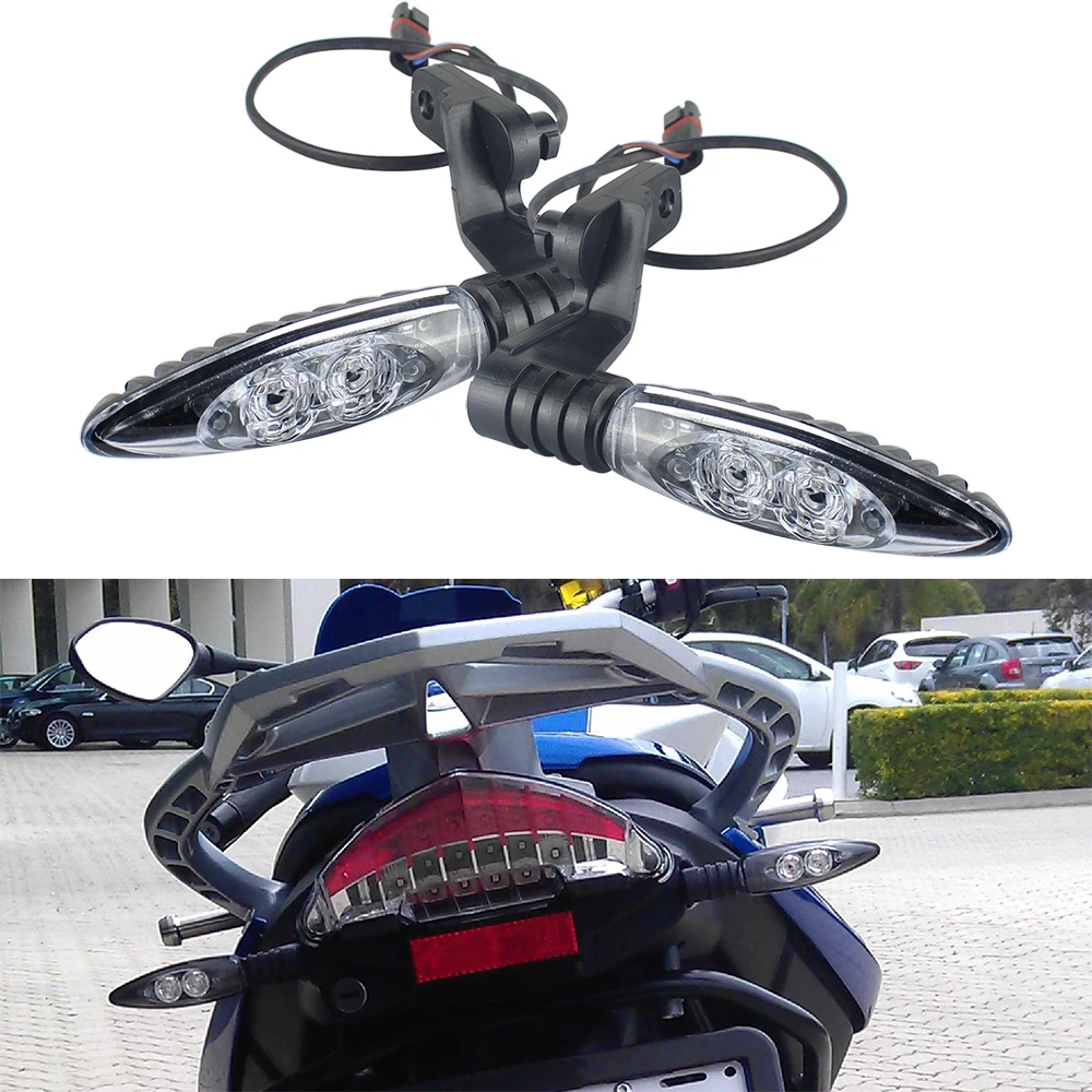 For R1200GS F800GS S1000RR F800R K1300S G450X F800ST Motorcycle Front or Rear LED Turn Signal Indicator Light Blinker