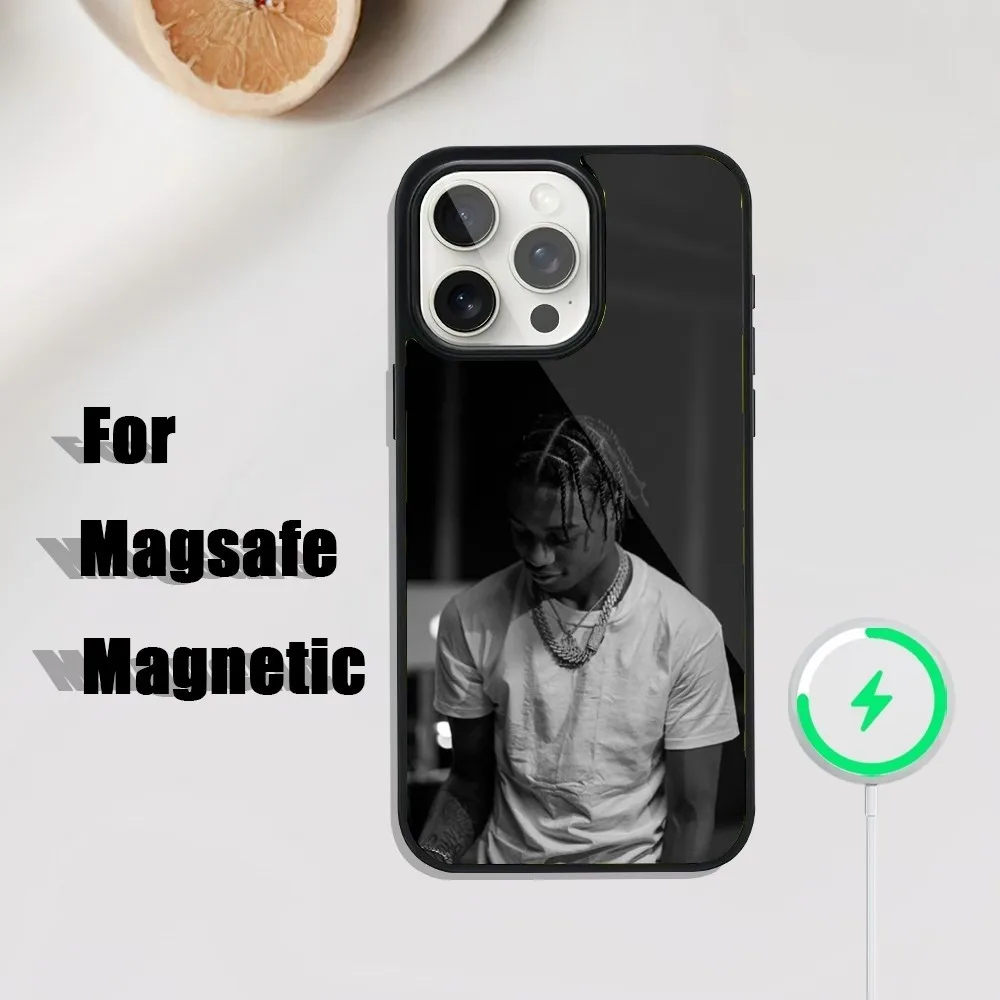 L-Lil Baby Rapper Phone Case For iPhone 16,15,14,13,12,11,Plus,Pro,Max Mini Magsafe Magnetic Wireless Charging