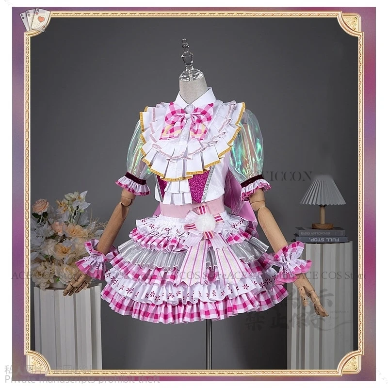 Anime Hojo Sophy Cosplay Costume Pretty Rhythm Lolita Kimono Uniform For Halloween Christmas Party Masquerade Anime Shows Lolita