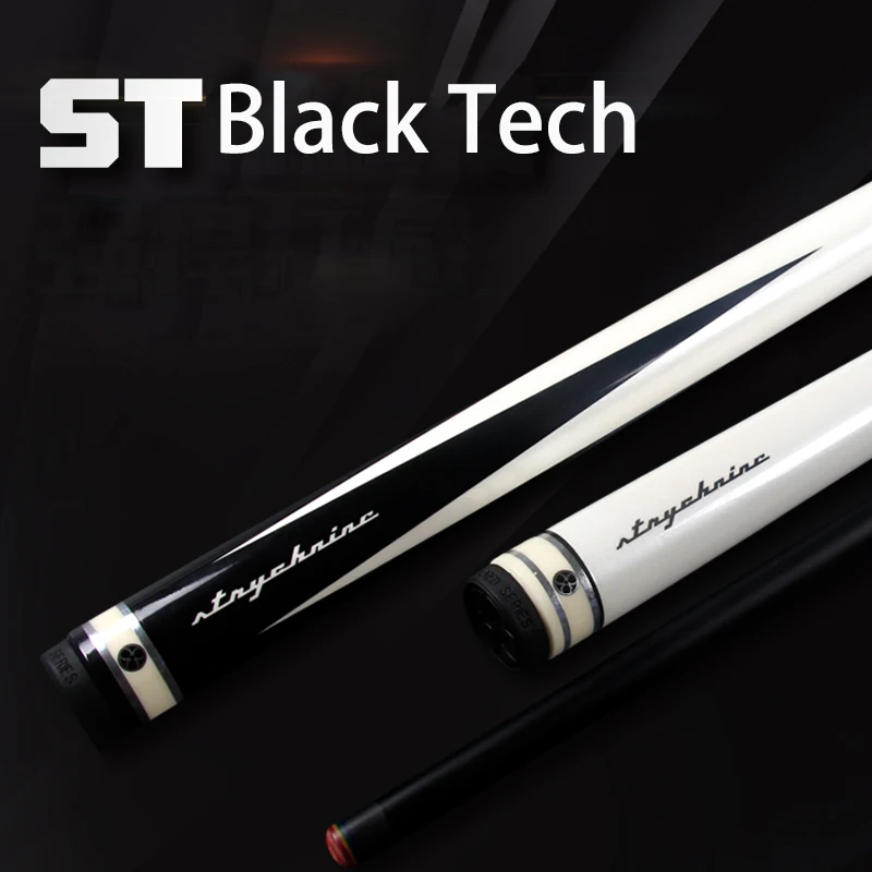 2021 NEW POINOS ST Stick Black Tech Shaft Billiard Cue 10.5MM11.5MM13MM Tip Size Smooth Handle With Pool Cue Case Set