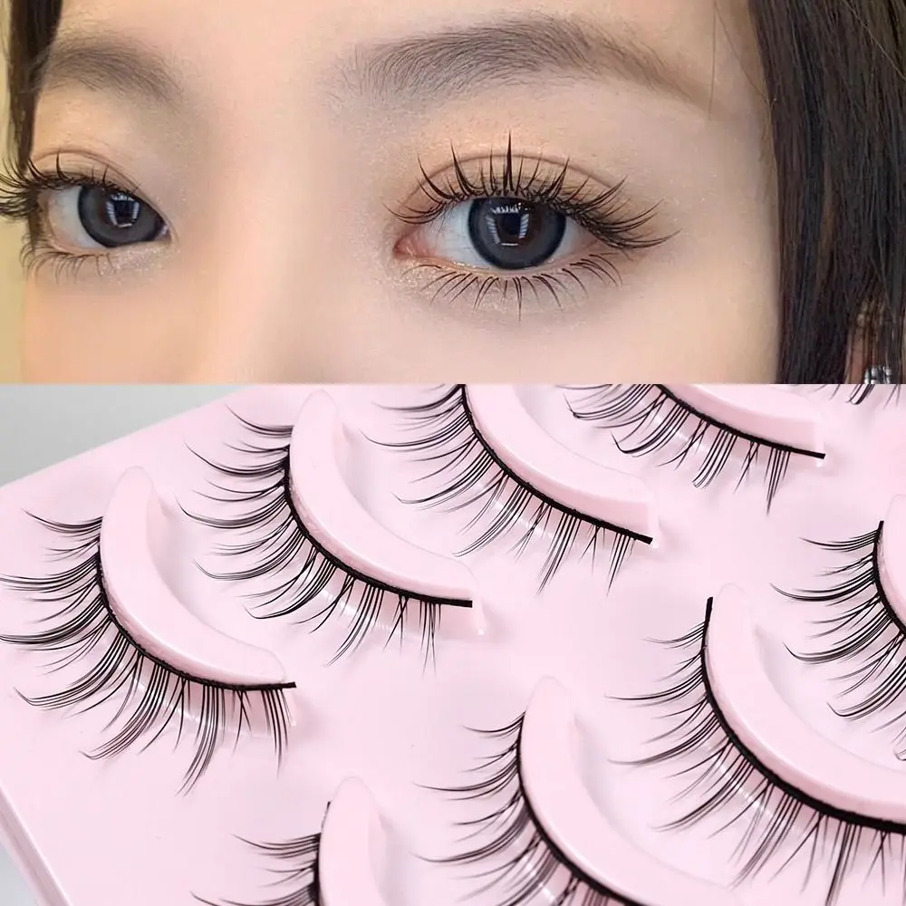 Kleiner Teufel Kleiner Teufel Wimpern 3D Natürliches Make-up Falsche Wimpern Nerzhaar Vollstreifen Nerzhaar Wimpern