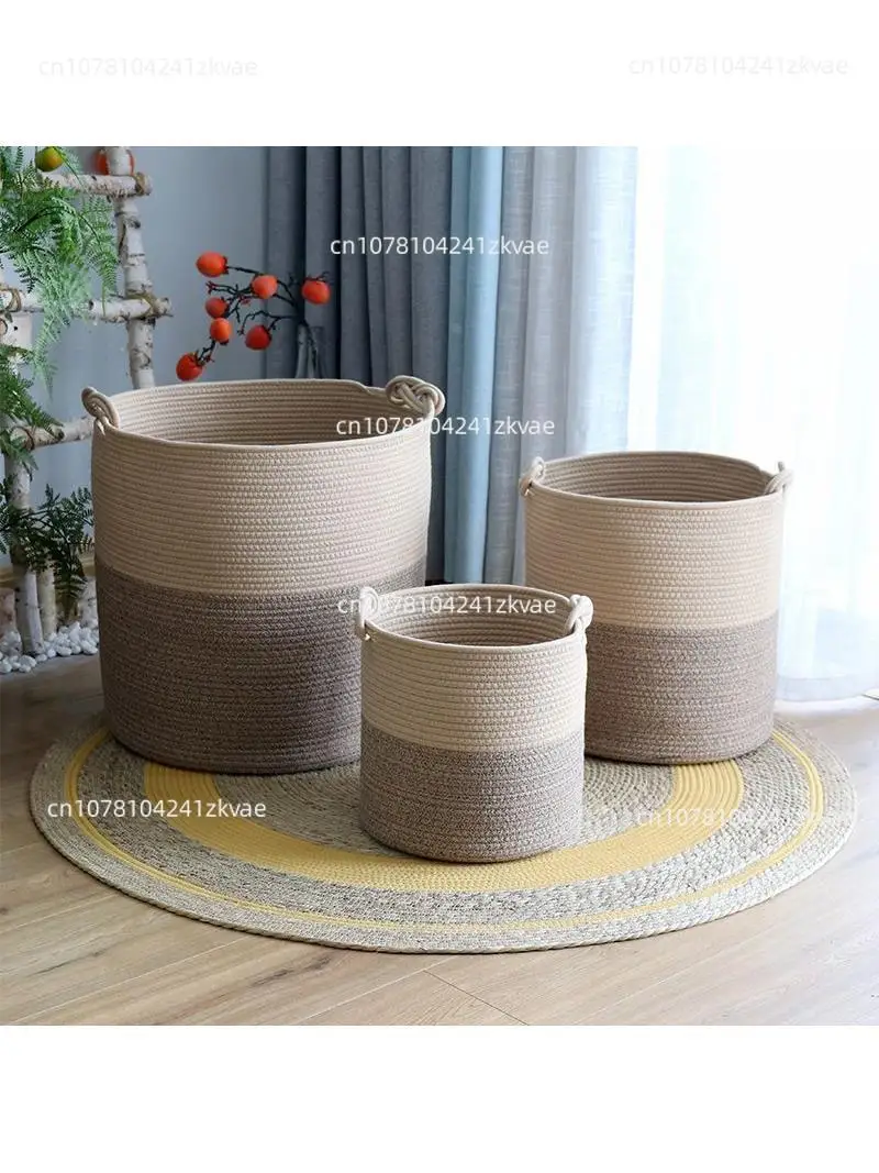 

Basket for Organizi Handmade Wicker Woven Storage Baskets Dirty Laundry Decorative Organizers for Home Living Room Large Laundry