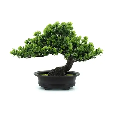 Artificial Plant Greenery Fake Bonsai Tree Indoor Bookshelf Desk Bathroom Farmhouse Decor Home Room Office Decoration Fake Plant