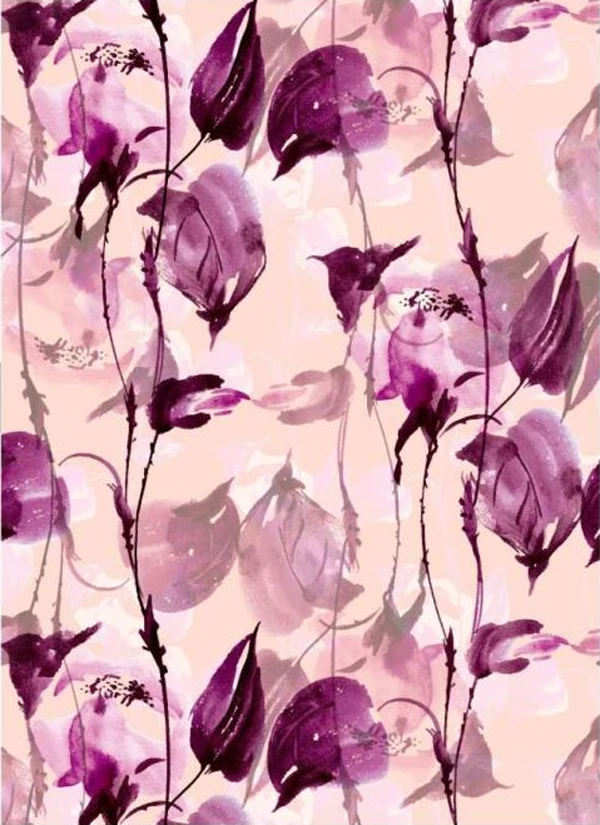 1 Meter x 1,4 Meter Blumenmuster-Viskosestoff, weiches Rayonmaterial für Kleider – Detail 13