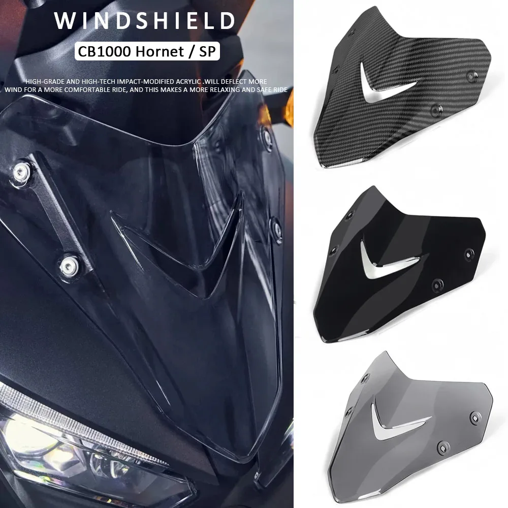 

Windshield Motorcycle Windshield Protective Cover Deflector Front Fairing For Honda CB1000 Hornet SP CB 1000 Hornet 2025