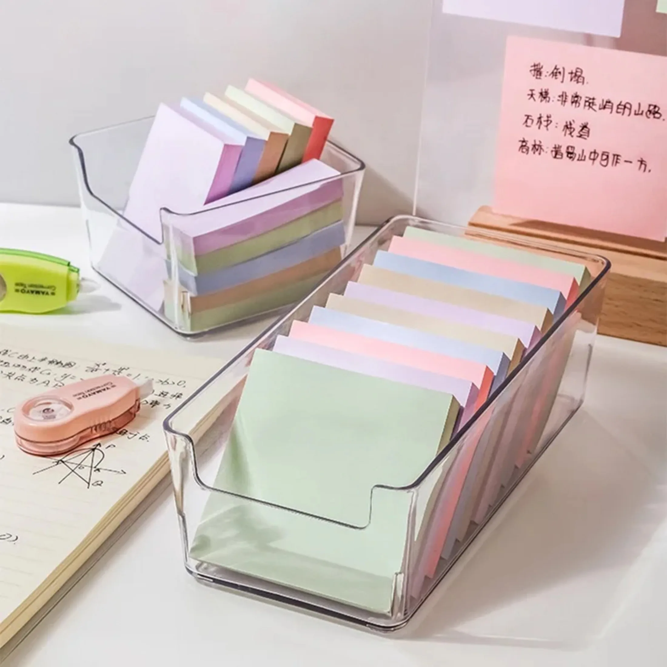 100Sheets 76*76mm Pure Color Paper Memo Pad Sticky Notes Bookmark Point It Marker Memo Sticker Office School Supplies Notebooks