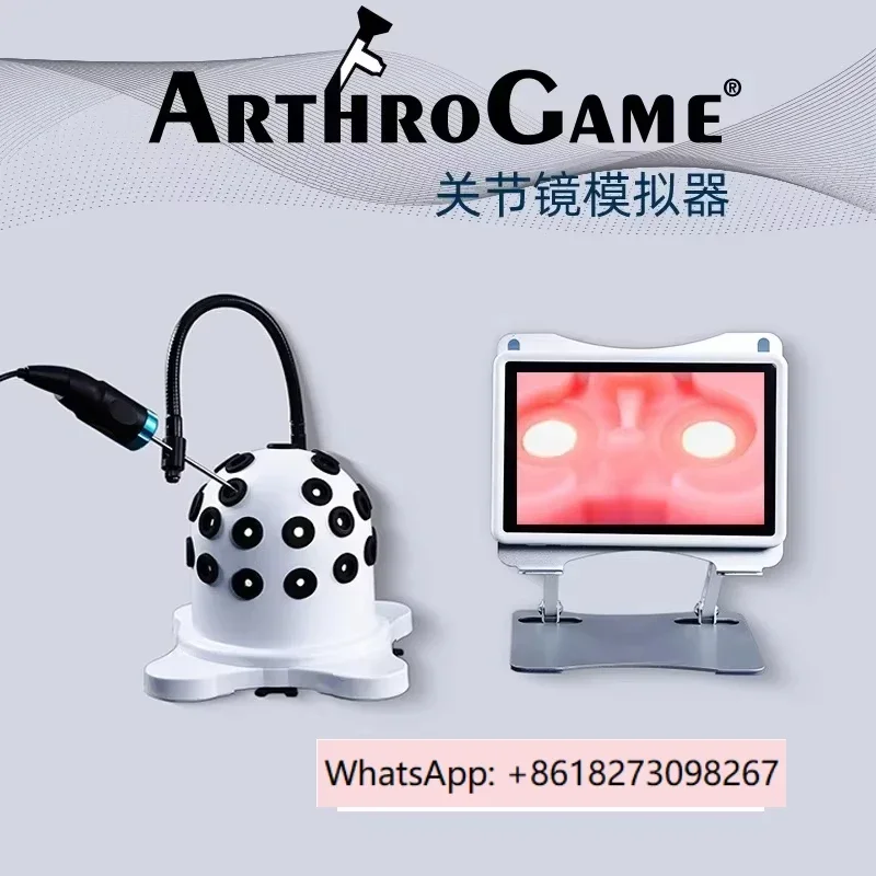 ArthroGame Knee Arthroscopy Simulation Training Equipment Shoulder Joint Training Box Practice 30 Degree Endoscope