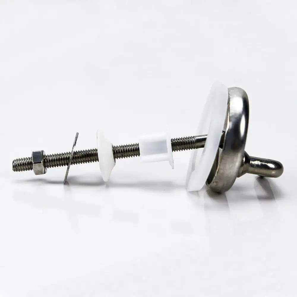 Heavy Duty Toilet Seat Hinge Stainless Steel Bathroom Commode Cover Replacement Mounting Hardware For Fenghao Repair Projects