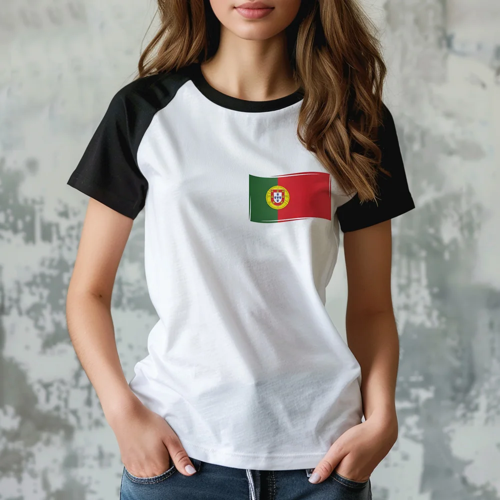 Portugal t-shirts women graphic t shirt girl comic streetwear y2k clothing