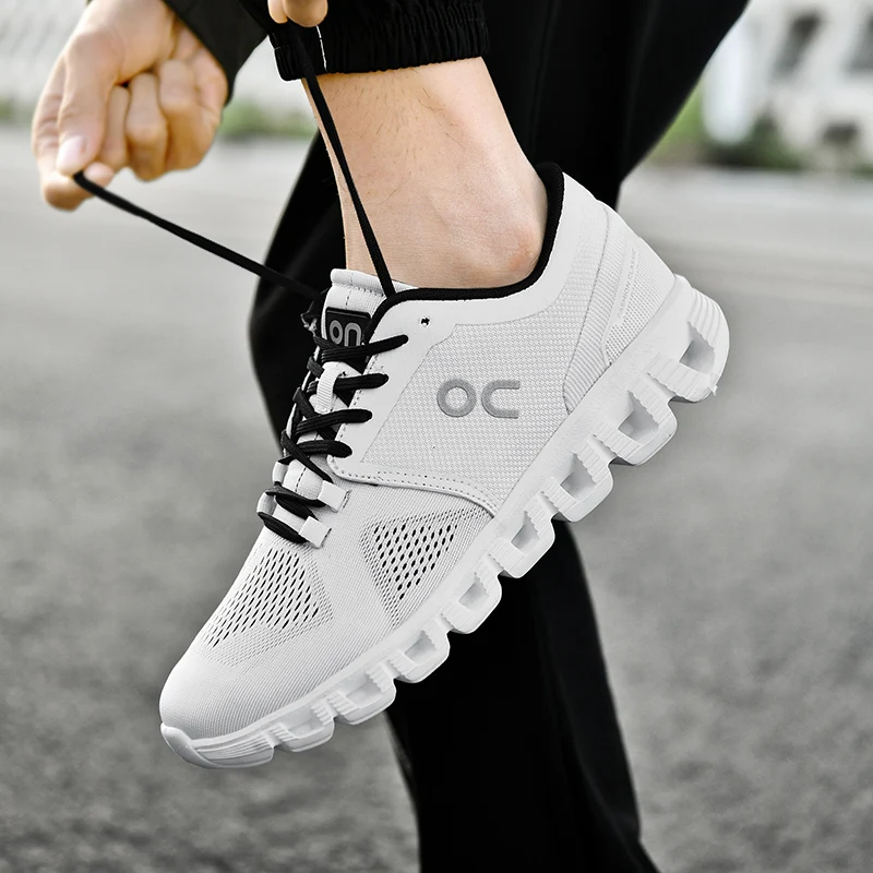 Men's Breathable Casual Sneakers Air Mesh Running Shoes Lightweight Summer Outdoor Sports Zapatillas for Male Large Size 39-46 - view 4