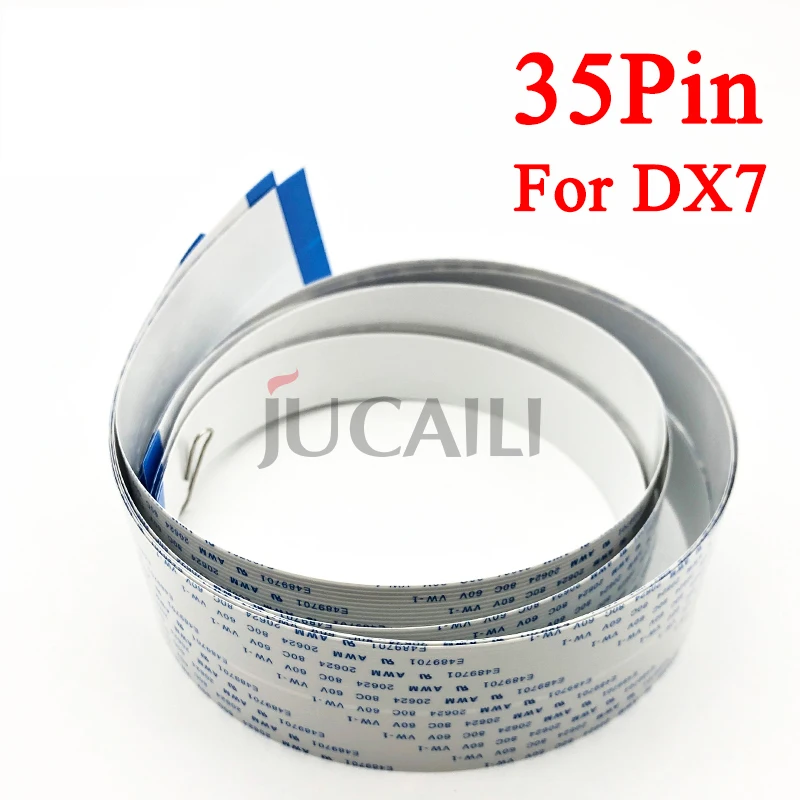 Jucaili 10PCS 35Pin 400mm A Type Head Data Cable for EPS DX7 Printhead Flat Data Cable 35P