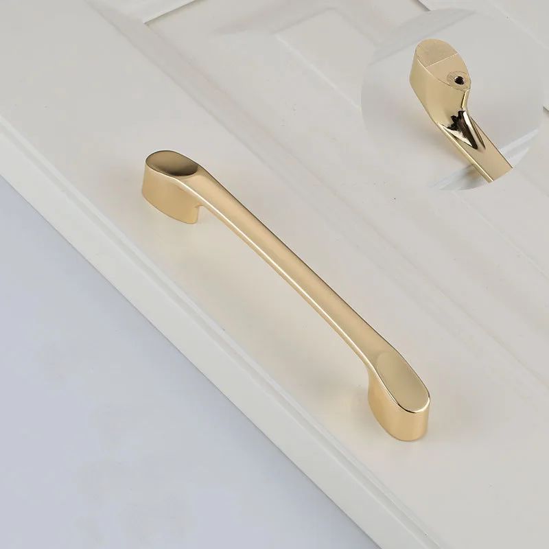 Kitchen Hardware Cabinets Handles Wardrobe Drawer Kitchen Cabinet Handles Door Modern Golden Pomos Muebles Tiradores Furniture