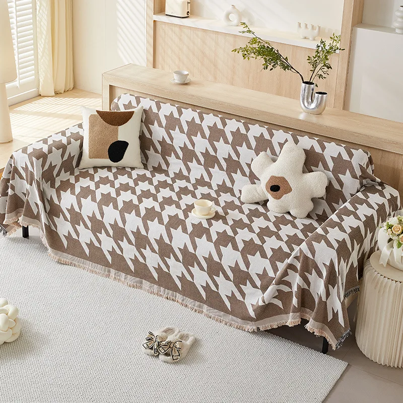 

Full Pets Sofa Elastic Waterproof Furniture Cover Anti-Scratch Stretch Couch Protector Machine Washable Modern Nordic Slip-Proof