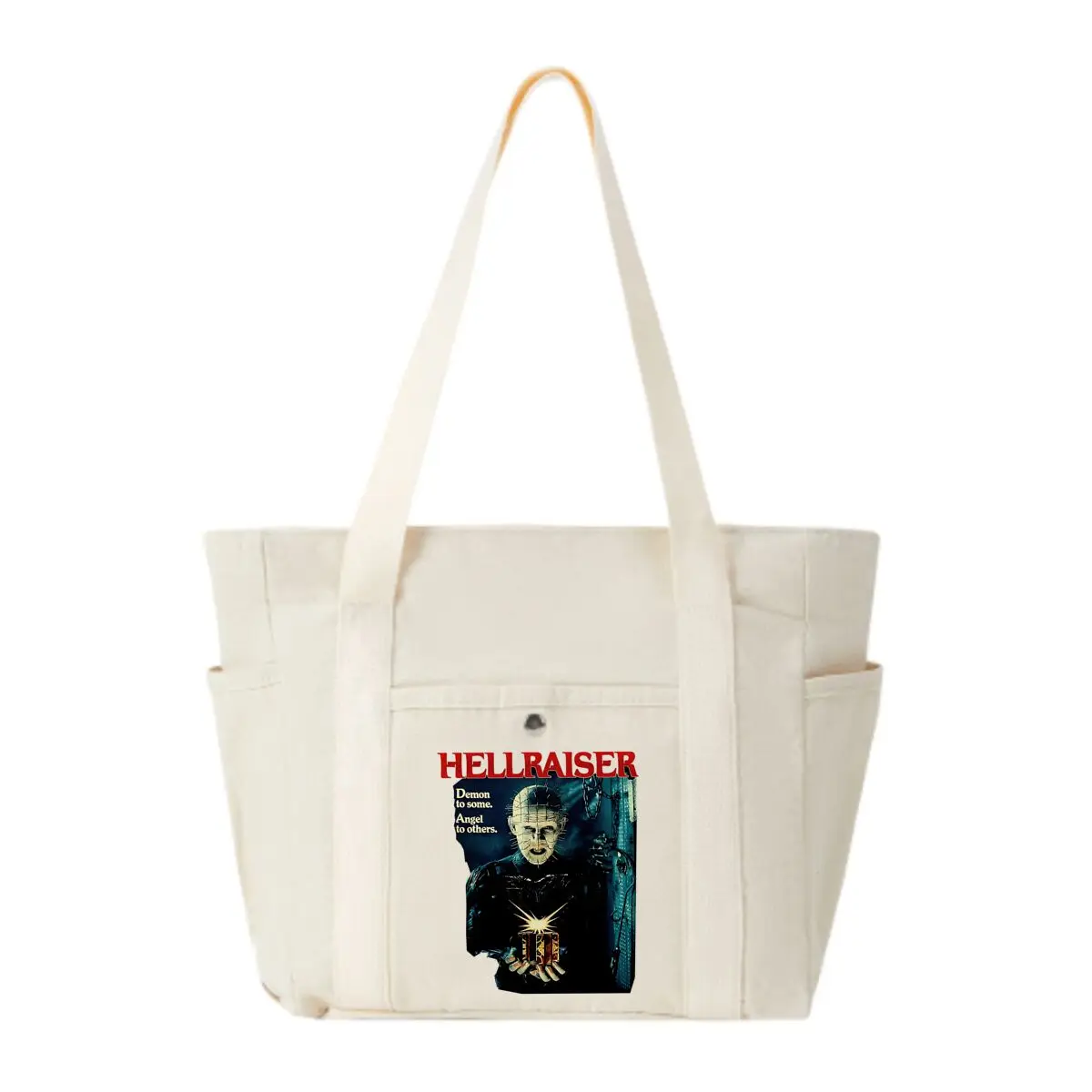 

Темная женская модная сумка через плечо Hellraiser, классная большая вместительная студенческая сумка-тоут