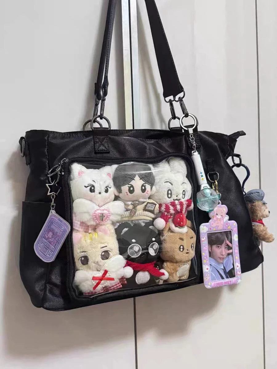 

2025 New Nylon Student oulder Crossbody Bag Versatile Commuter Pain Bag Korean Sle Leisure Zipper Closure Square ape