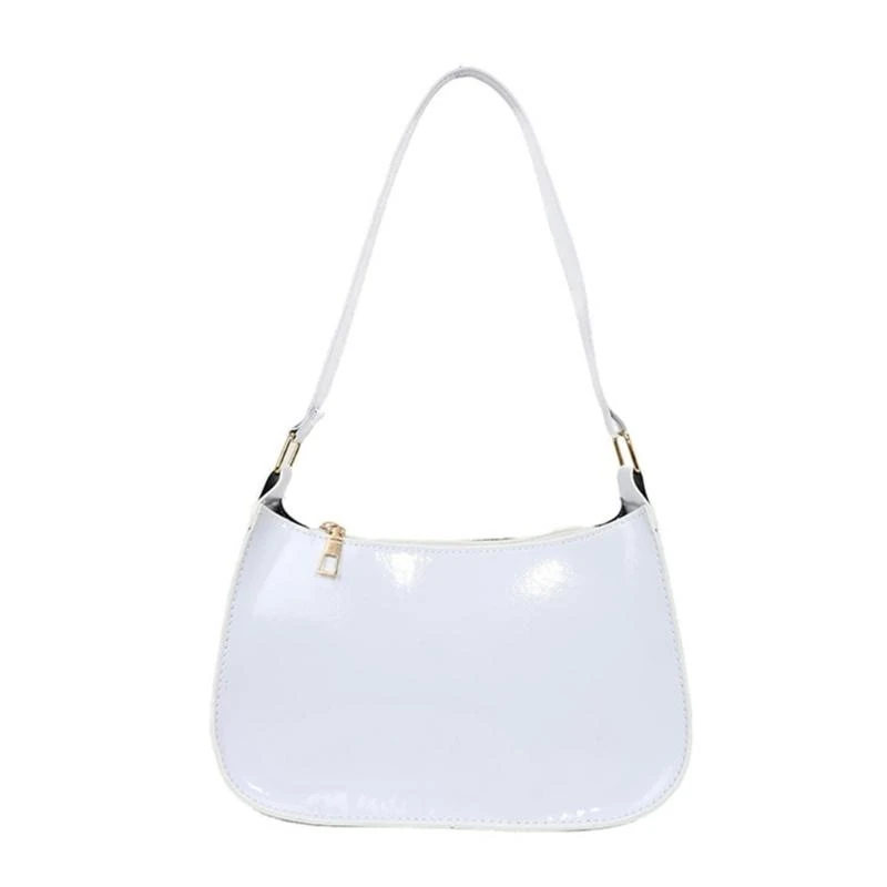 

X7XC Stylish PU Leather Evening Purse Small Shoulder Bag for Party Wedding Cocktail Armpit Purses Women's Night Out Bag