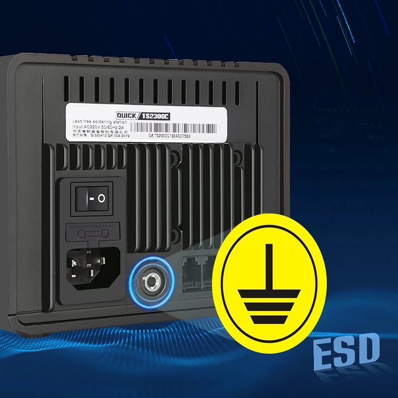 

unique TS2300C 150W Quick-Soldering Station Intelligent SMD Rework Iron with Online Function 220V Motor and Engine Core Componen