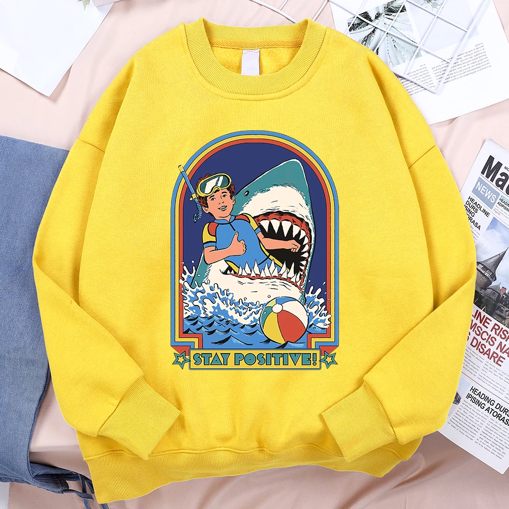 Being In A Desperate Situation Stay Positive Männer Hoodie Casual Fleece Sweatshirt Herbst Warme Pullover Mode Lose Sportswears – Detail 33