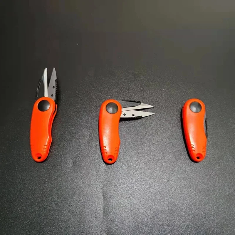 Stainless Steel Fish Use Scissors Accessories Folding Fishing Line Cut Clipper Fishing Scissor Tackle