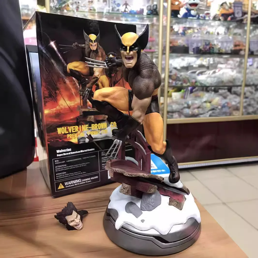 24CM X-men Deadpool Wolverine Logan Statua PVC Figura da collezione Modello giocattolo regalo