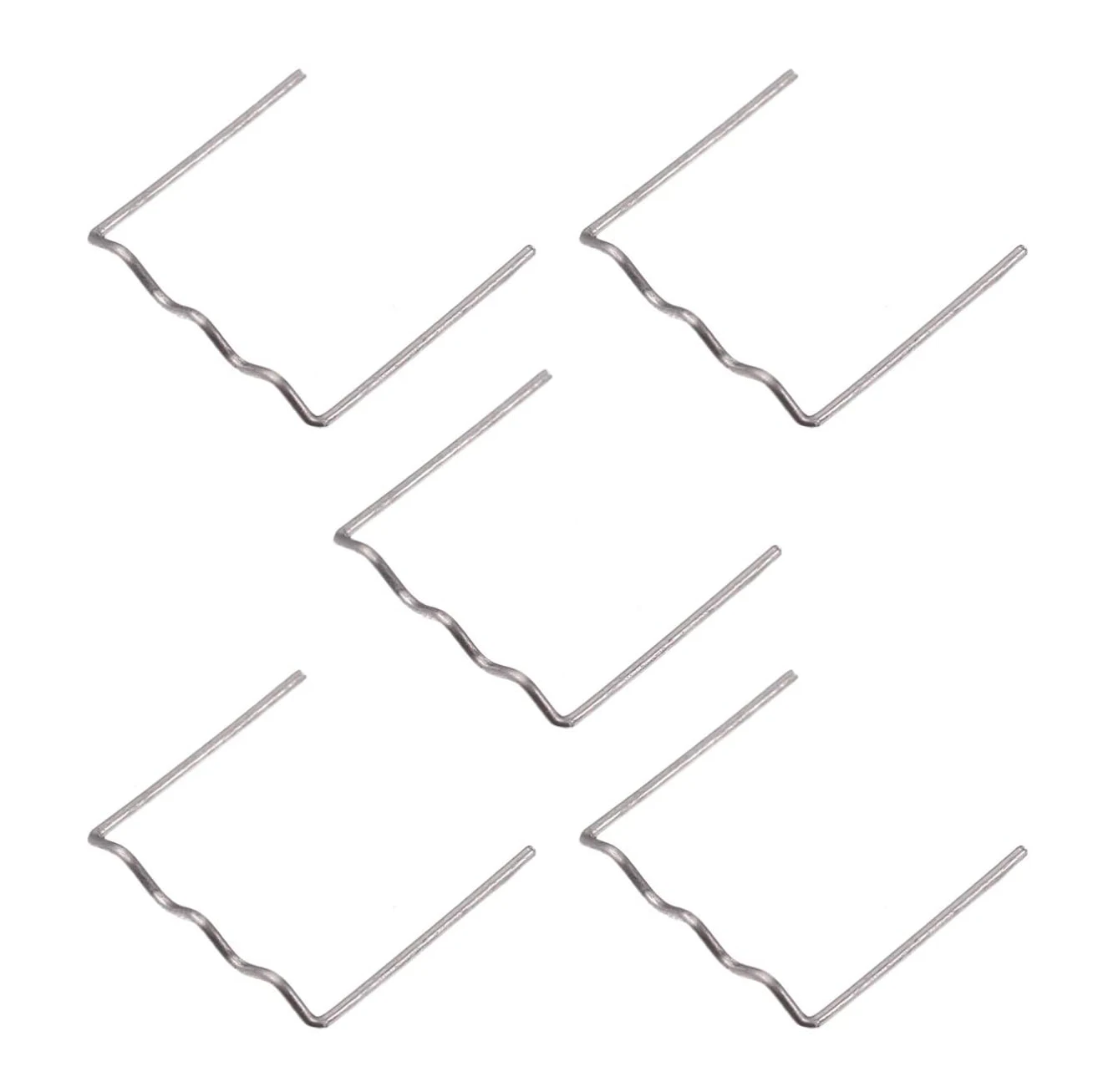 ABAG 100 pièces agrafes chaudes Machine de réparation du plastique automobile agrafeuse à ondes de soudage pour la réparation de fournitures de pare-chocs de voiture, 0.6Mm