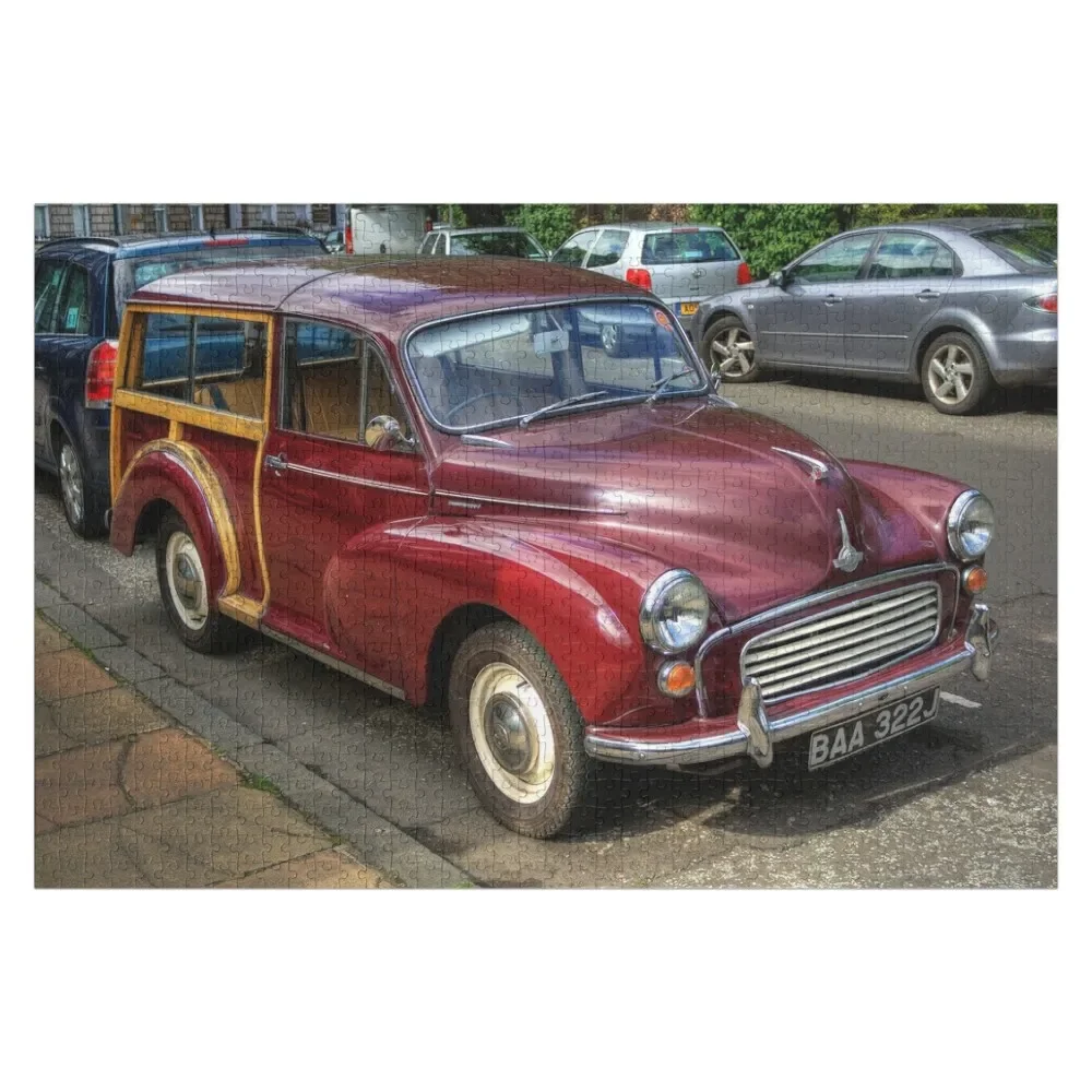 

Morris Minor 1000 Traveller Jigsaw Puzzle Customized Gifts For Kids Wood Adults Photo Personalized Gifts Baby Wooden Puzzle