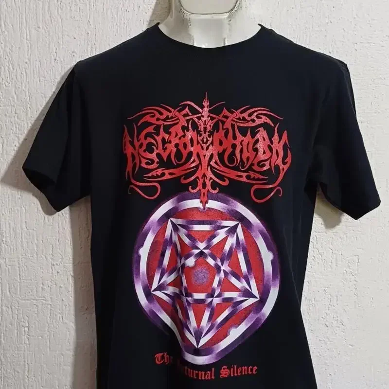 Necrophobic nocturnal T shirt black metal dissection sacramentum unanimated