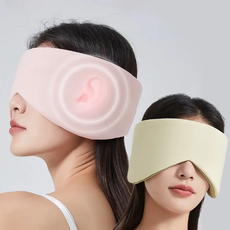 

Sleeping Mask Block Out Light Sleep Mask for Eyes Soft Sleeping Aid Eye Mask for Travel Eyeshade Night Breathable Sleepmasker