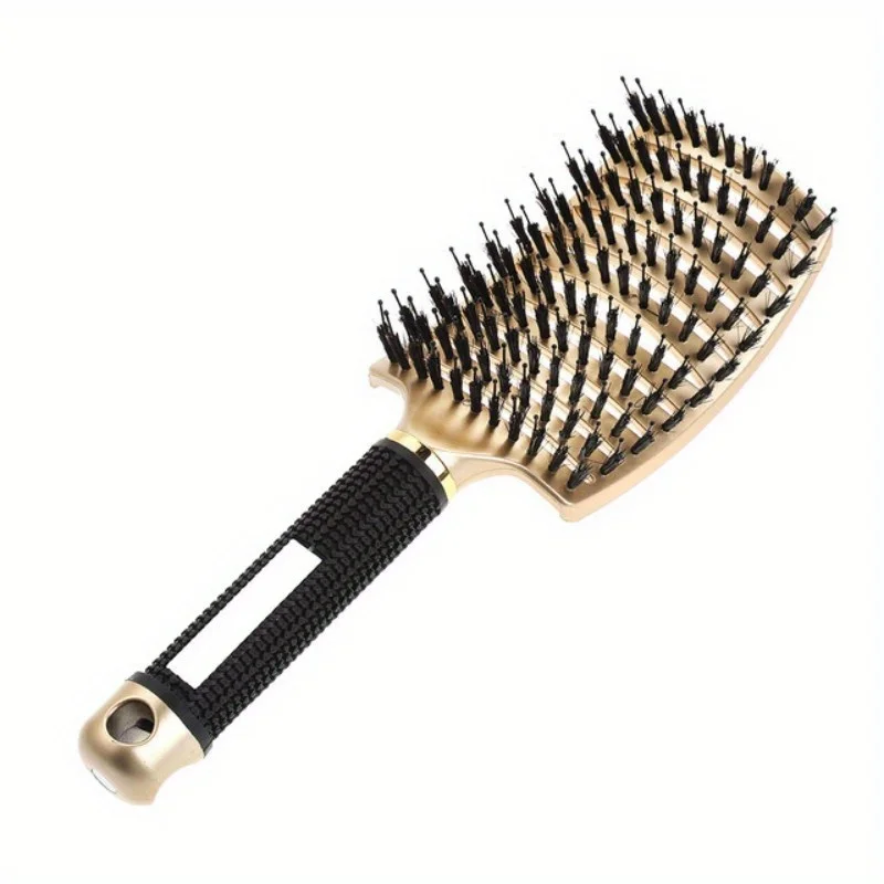 1pc Magic Scalp Massage Haarborstel voor dames - Professioneel ontwarrend hulpmiddel voor nat krullend haar - Kappershulpmiddel