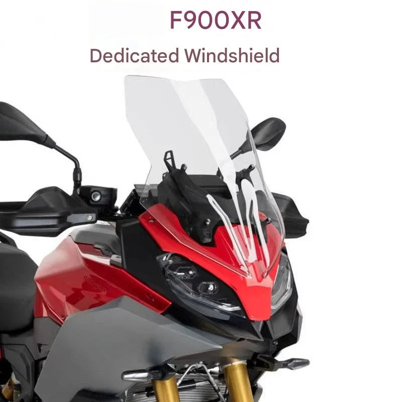 For BMW F 900 XR Motorcycle modification accessory front windshield front windscreen Clear view, block wind & dust