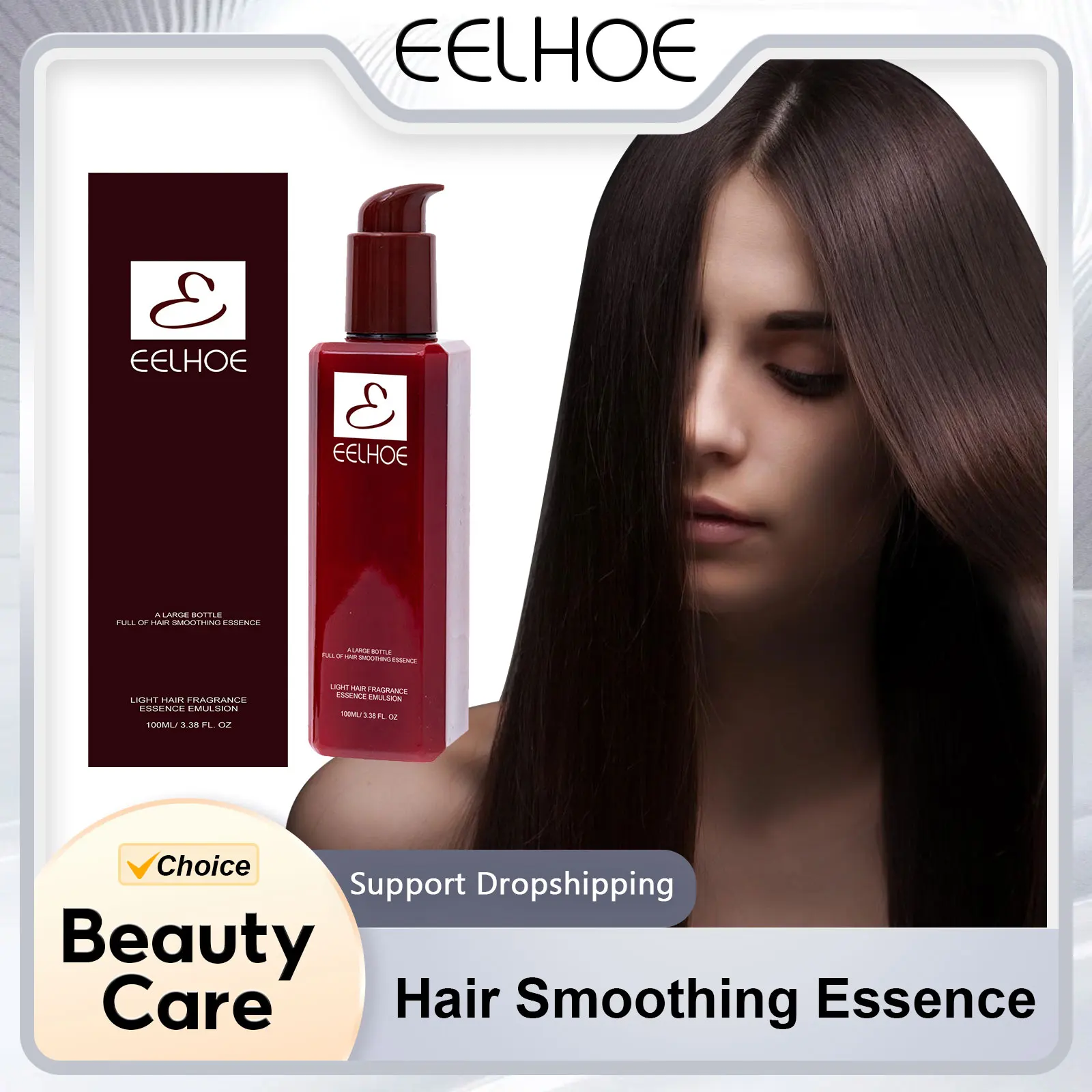 

Hair Smoothing Essence Conditioner Improve Dryness Curly Leave-in Repair Keratin Hair Damaged Hair Treatment Nourishing Serum