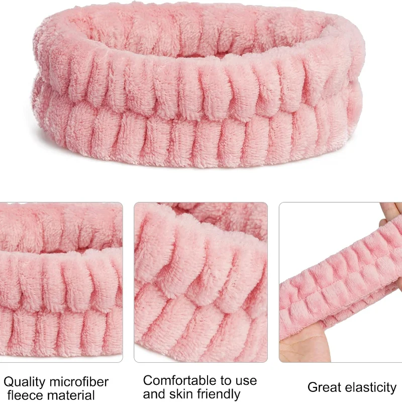 A Pair of Bathroom Oversleeve Wrist Band Reusable Moisture Proof Sleeve Wrist Protector Face Washing Absorbent Wrist Sweatband