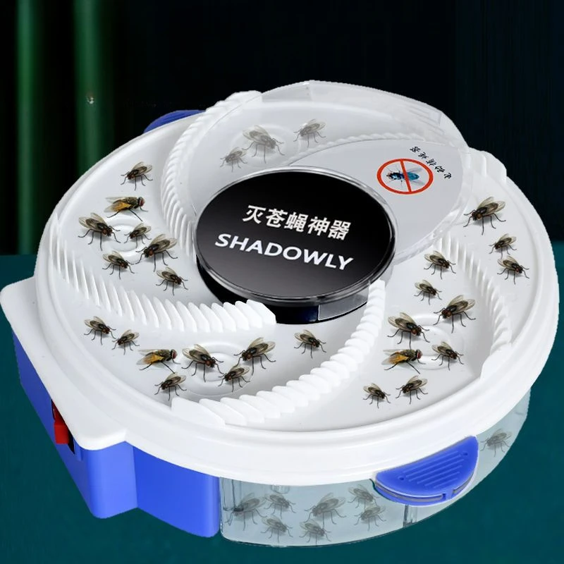 Fly Killer Household Fly Sweeping Light Capture Fully Automatic Electric Grab and Repair Fly Catcher Fly Drive Restaurant